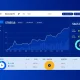 BlockchainFX presale dashboard showing token growth and investment opportunity