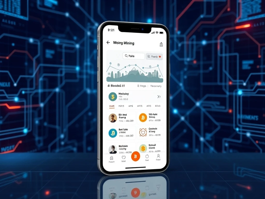 BlockDAG mobile mining app enabling accessible cryptocurrency mining for millions of users