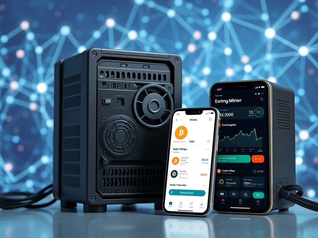 BlockDAG mining ecosystem demonstrating mobile and hardware mining solutions for passive cryptocurrency income