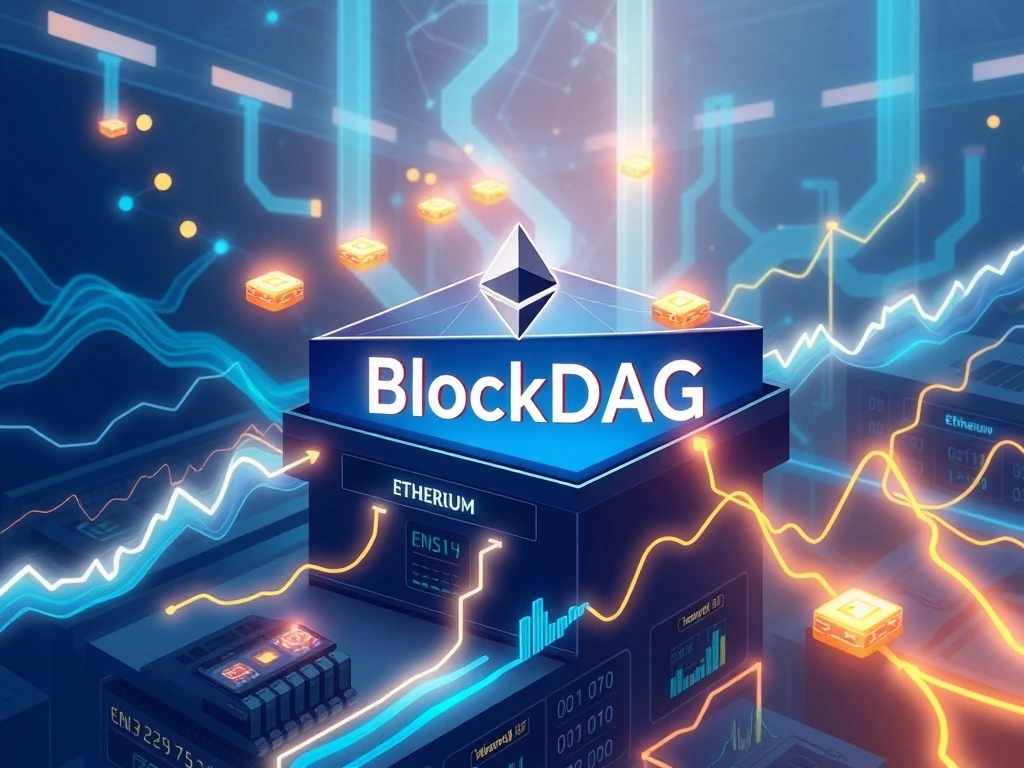 BlockDAG network architecture outperforming Ethereum in cryptocurrency bull run