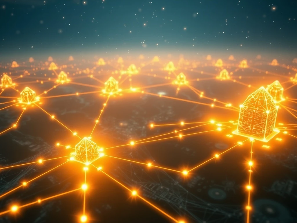 BlockDAG network outperforming traditional blockchain systems with superior speed and scalability