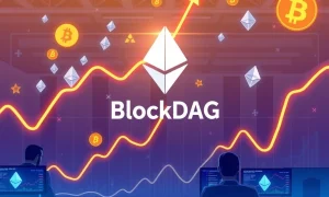 BlockDAG presale success showing massive investor growth and cryptocurrency market dominance