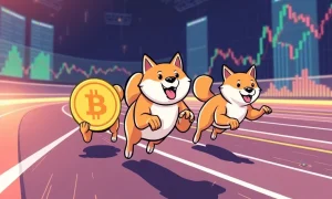 BlockDAG presale outperforming Shiba Inu and Solana in cryptocurrency market competition