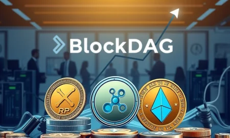 BlockDAG cryptocurrency surpassing XRP and ADA in market performance with investor trust