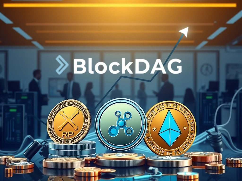 BlockDAG cryptocurrency surpassing XRP and ADA in market performance with investor trust