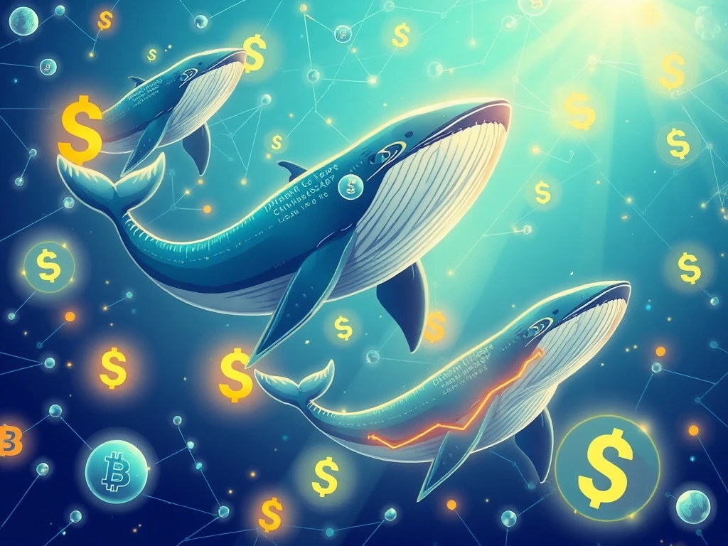 BlockDAG presale dominance showing whale investments and massive cryptocurrency growth