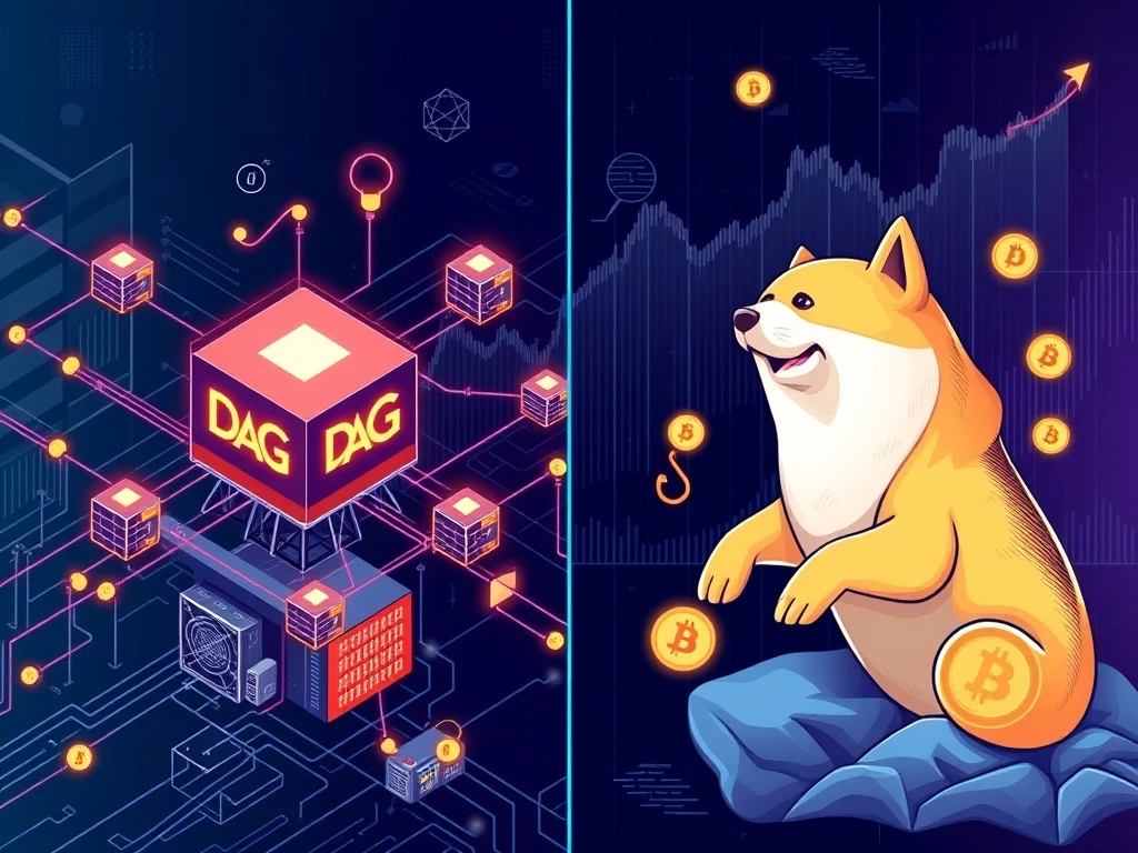 BlockDAG cryptocurrency outperforming Dogecoin with advanced blockchain technology and investment growth