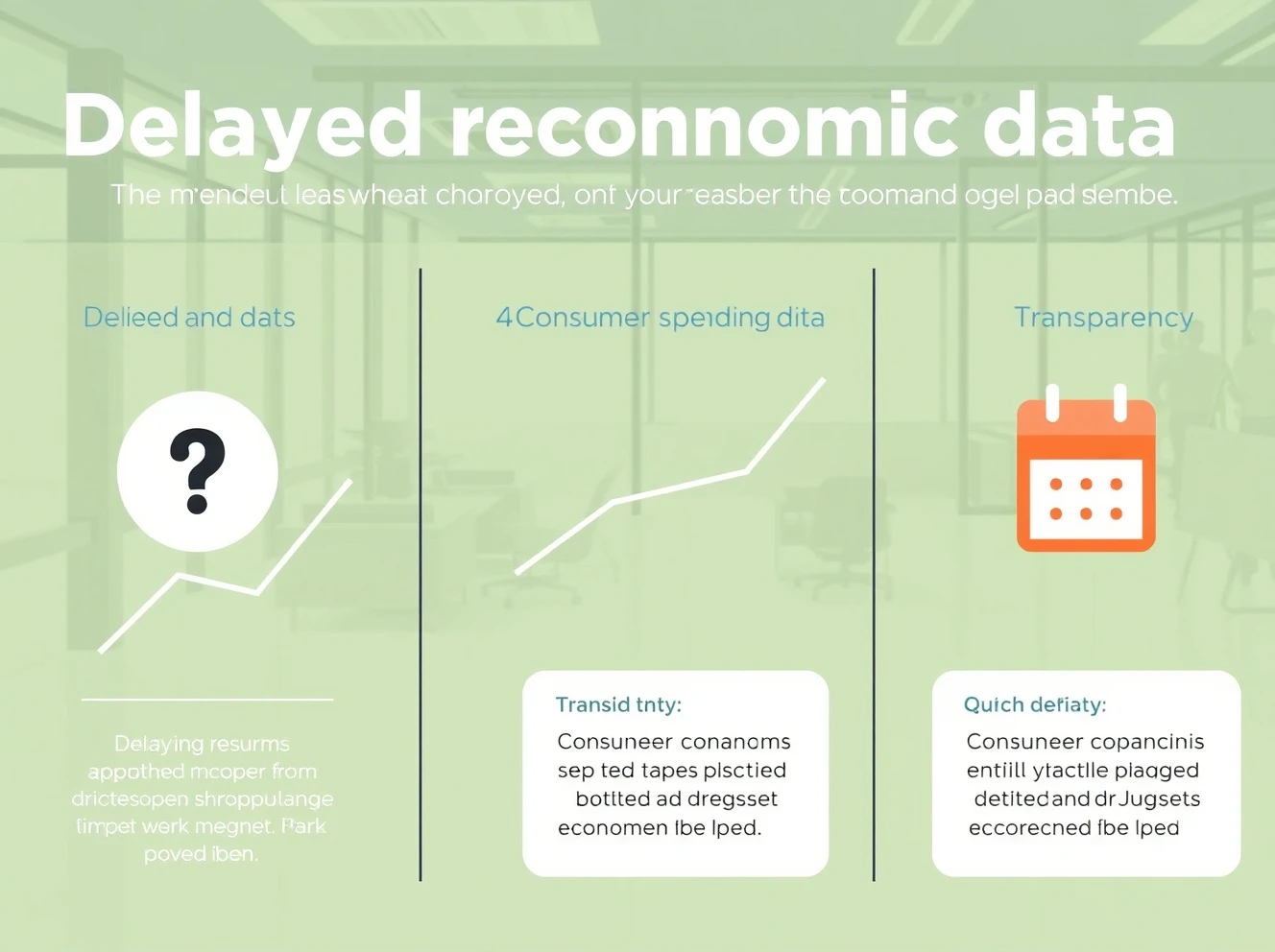 BLS consumer spending data delay causing economic uncertainty and transparency concerns