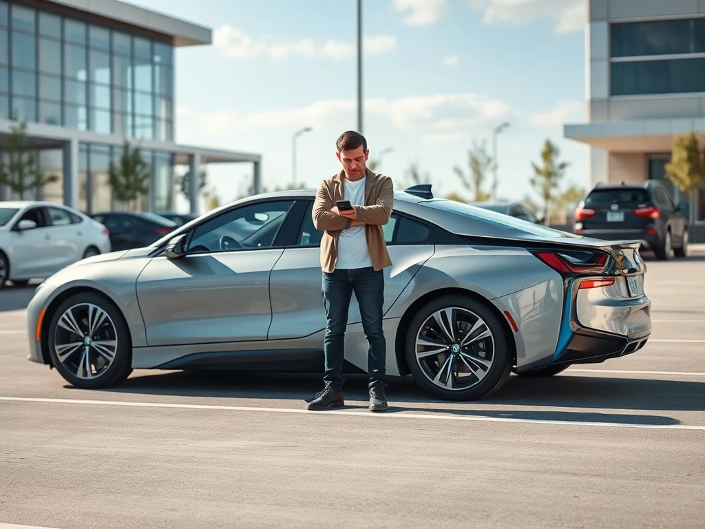 Frustrated BMW i4 owner experiencing software issues with luxury electric vehicle