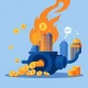 BNB tokenomics deflationary mechanism transforming cryptocurrency value through burning and ecosystem growth