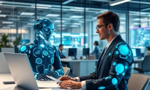 AI agents managing enterprise document workflows with secure automation systems