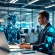 AI agents managing enterprise document workflows with secure automation systems