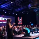 Brynn Putnam presenting her innovative gaming hardware startup at TechCrunch Disrupt 2025