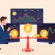 BTC perpetual futures market sentiment analysis showing long/short ratio trends