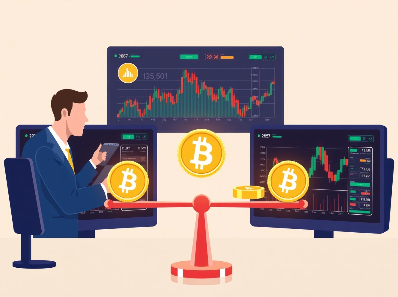 BTC perpetual futures market sentiment analysis showing long/short ratio trends