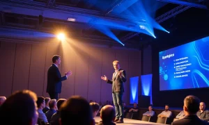Ryan Petersen discussing building through chaos strategies at StockPil Disrupt 2025 stage
