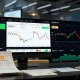 Bullish BLSH cryptocurrency exchange dashboard showing trading analytics and regulatory challenges