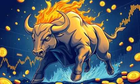 BullZilla presale showcasing algorithmic token scarcity and deflationary mechanics for crypto investors