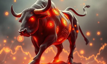 BullZilla presale token with blockchain growth visualization showing explosive investment potential