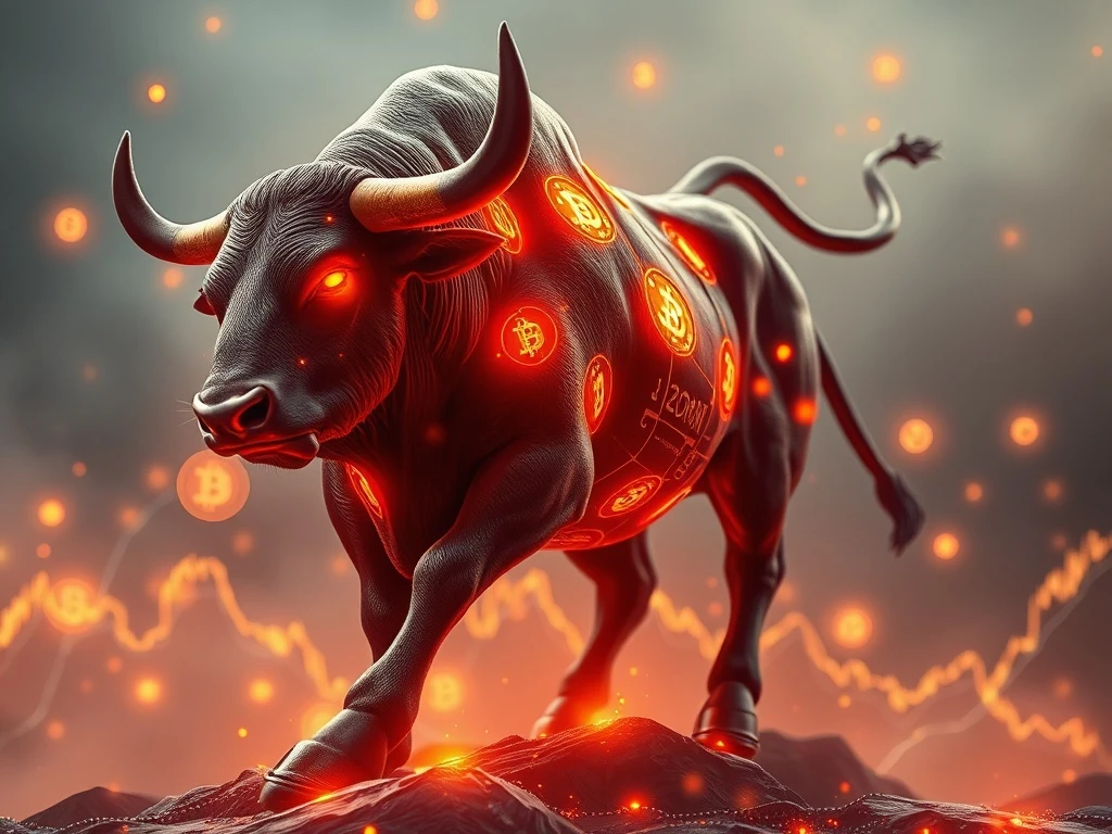 BullZilla presale token with blockchain growth visualization showing explosive investment potential