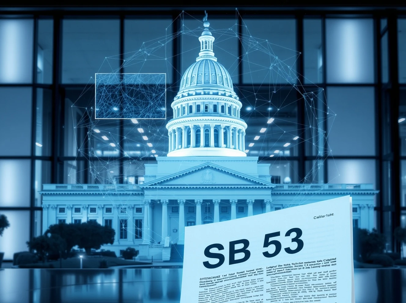 California SB 53 AI regulation bill governing major artificial intelligence companies