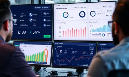 Call tracking dashboard showing marketing campaign performance and phone conversion analytics