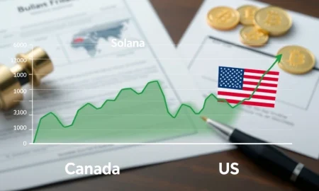 Canadian Solana ETFs outperforming US counterparts with legal framework advantage