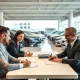Car buyers switching brands receive better deals at modern dealership with multiple vehicle options