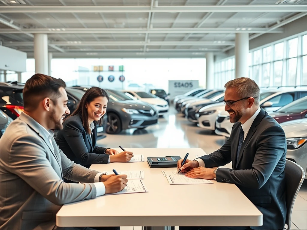 Car buyers switching brands receive better deals at modern dealership with multiple vehicle options