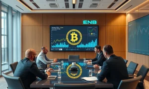 Corporate BNB treasury strategy showing institutional cryptocurrency adoption