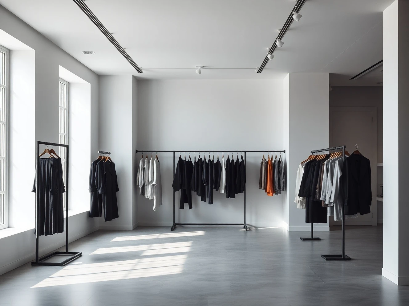 Cefinn closure announcement and empty boutique interior showcasing final collections