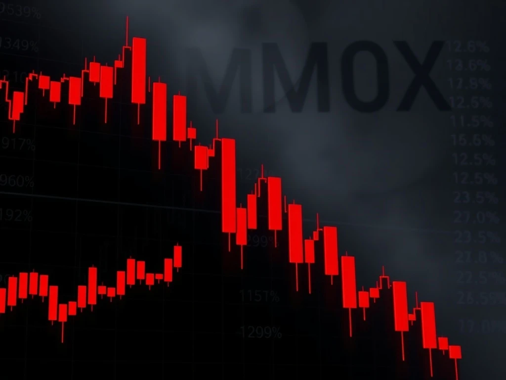 CETUS cryptocurrency catastrophic market crash showing massive percentage decline and falling chart patterns
