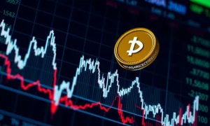 CFX cryptocurrency price chart showing extreme volatility and dramatic market movements
