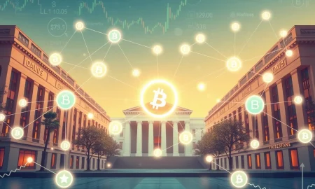 Chainlink network connecting blockchain to real-world data for institutional adoption