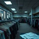 Chapter 7 bankruptcy leads to empty clothing store with liquidation signs