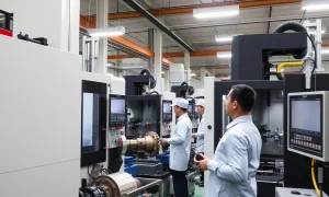 Advanced Chinese custom parts manufacturing factory producing precision components for global supply chains