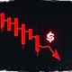 CHR cryptocurrency price crash showing dramatic 62.57% decline with broken support levels