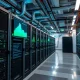 Cipher Mining Bitcoin mining facility with advanced technology and efficiency metrics