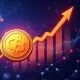 CKB cryptocurrency dramatic price surge analysis with blockchain network visualization