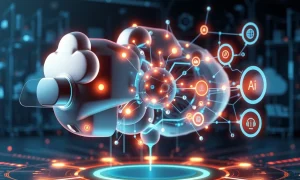 Clarifai's AI reasoning engine optimizing neural network performance with enhanced speed and efficiency