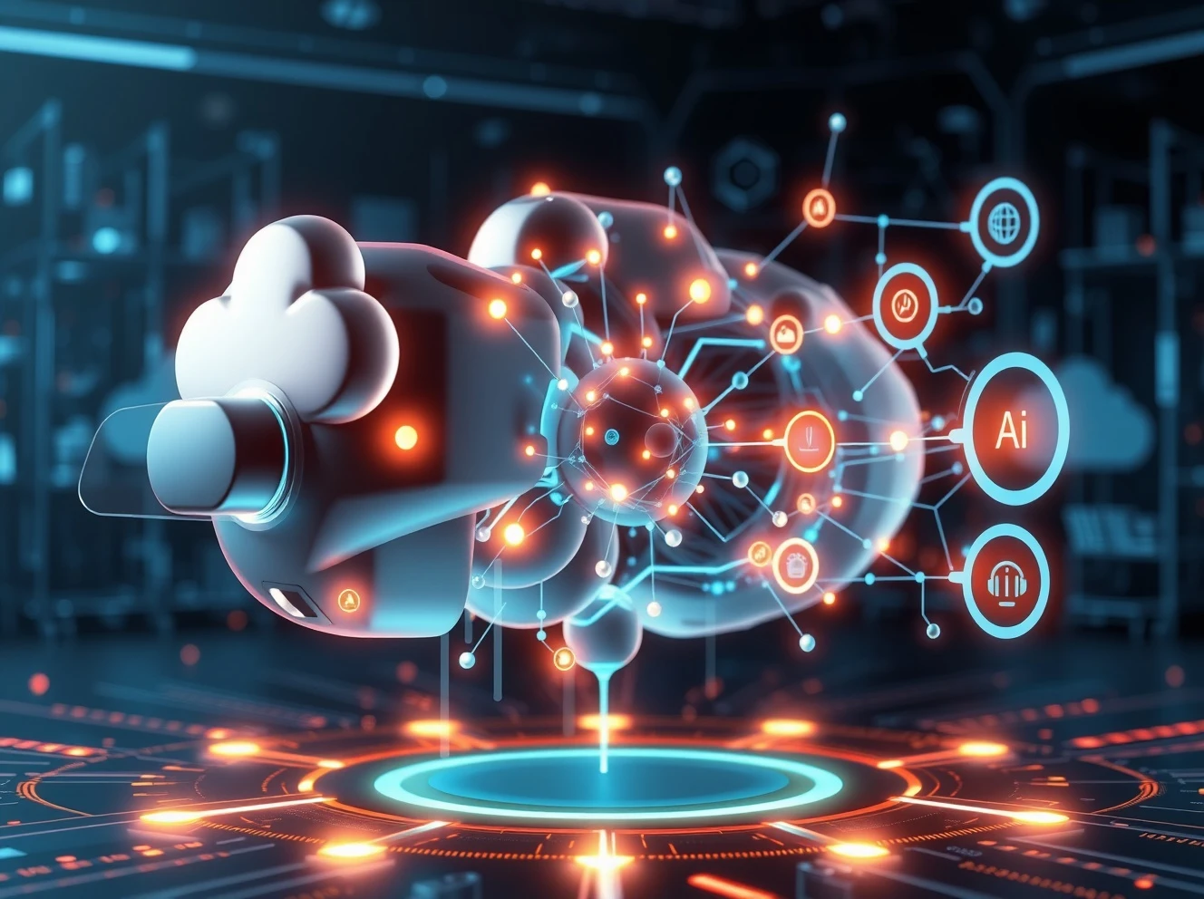 Clarifai's AI reasoning engine optimizing neural network performance with enhanced speed and efficiency
