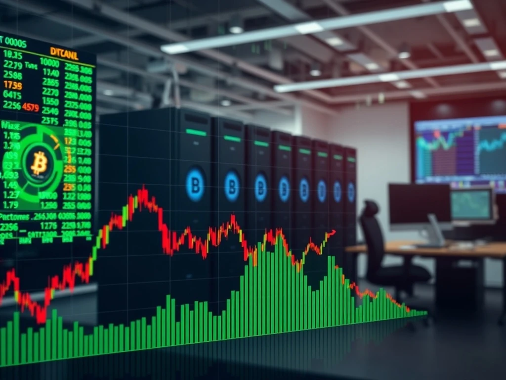 CleanSpark shares performance analysis with Bitcoin mining data visualization