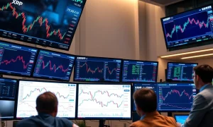 CME XRP futures trading dashboard showing institutional market data and price analytics