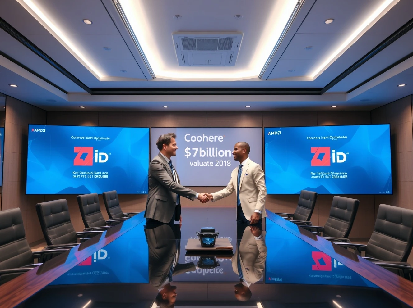 Cohere valuation growth and AMD partnership for enterprise AI solutions