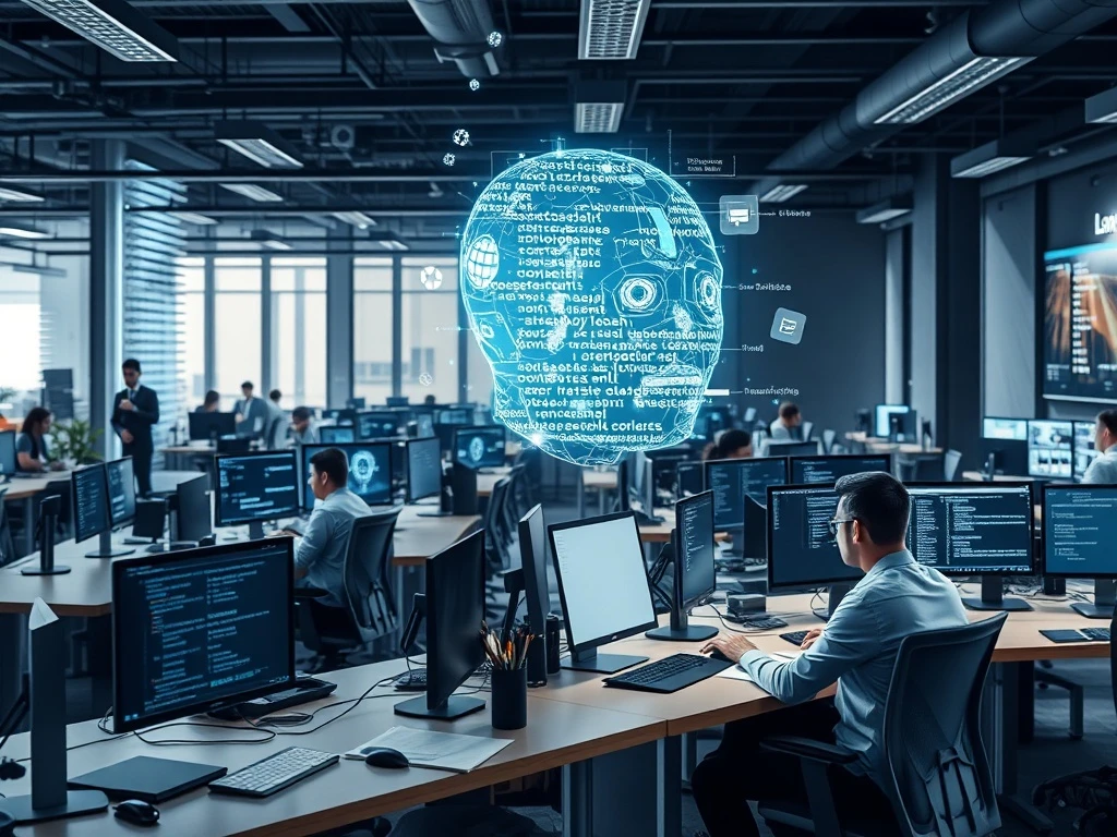 Coinbase's AI mandate implementation showing human-AI collaboration in cryptocurrency software development