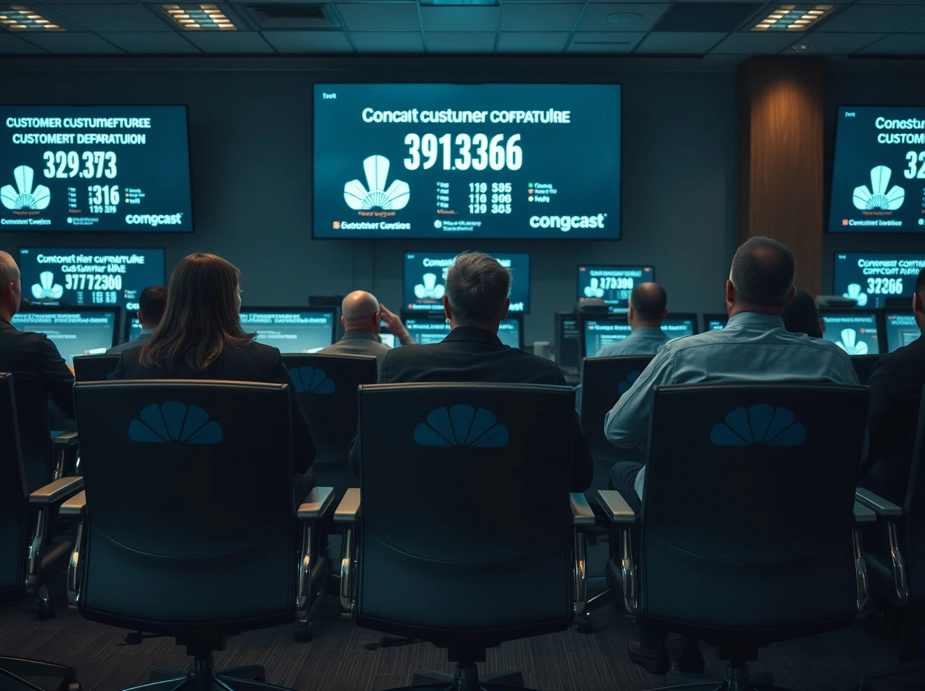 Comcast customer losses leading to corporate restructuring and employee uncertainty in telecommunications industry