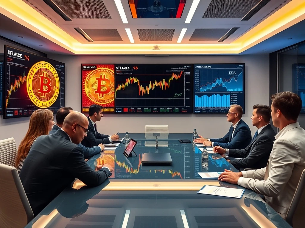 Modern corporate treasury management using Bitcoin and stablecoins for financial innovation and risk diversification