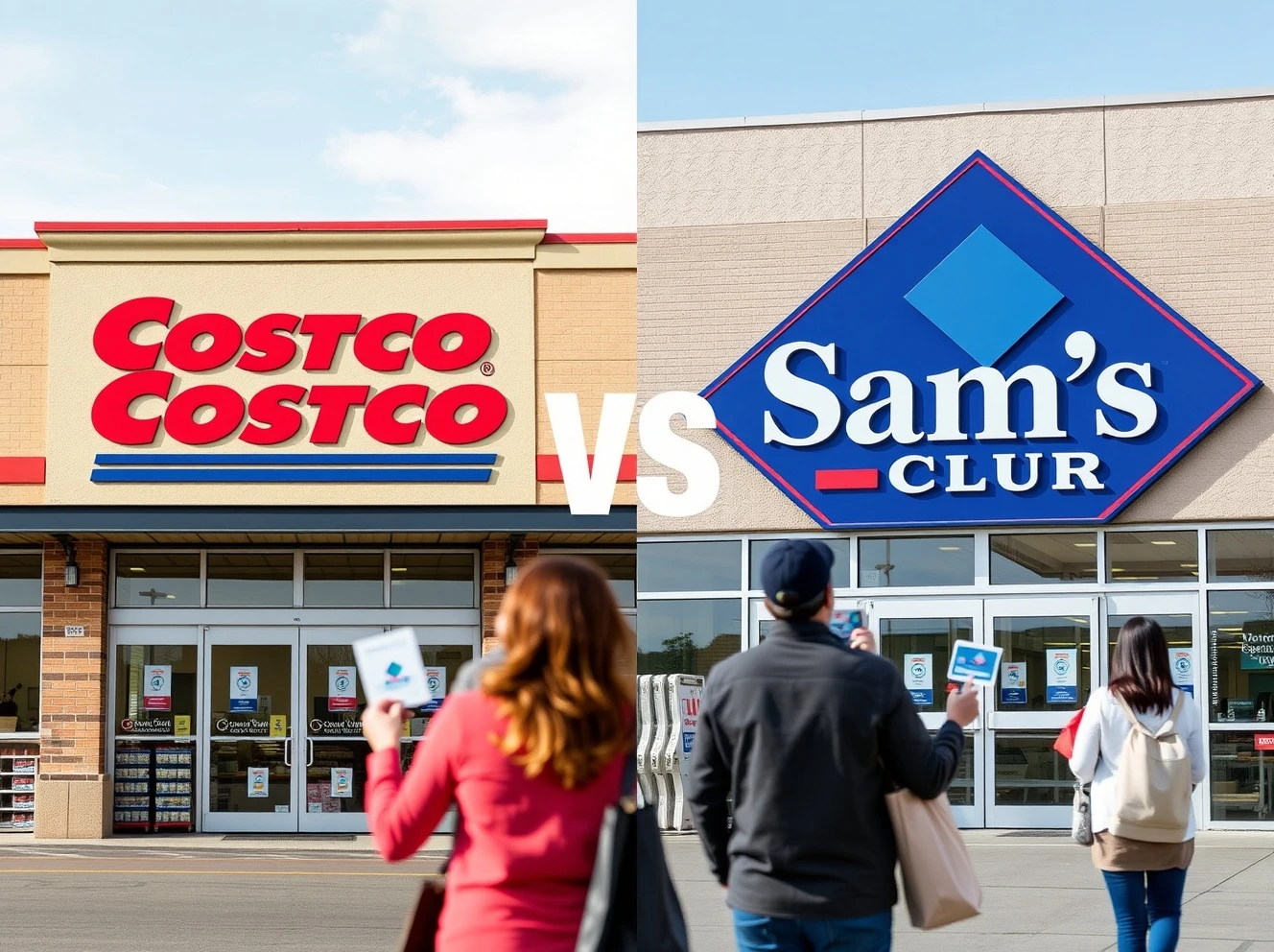 Costco and Sam's Club membership comparison showing strategic business differences in retail perks