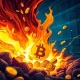 Covalent strategic token burn process showing digital tokens being removed from circulation