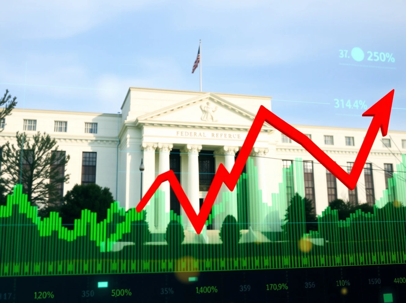 CPI data analysis showing inflation trends affecting Federal Reserve interest rate decisions